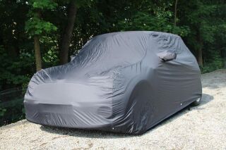 Maßgeschneiderte Vollgarage Anti-Frost mit Spiegeltaschen für BMW Mini bis 2013
