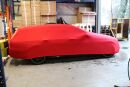 Indoor Vollgarage Mikrokontur® Rot mit Spiegeltaschen für Mercedes E-Klasse Kombi S213