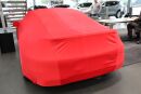Movendi Car-Cover Satin Red with mirror pockets for...