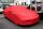 Car-Cover Satin Red mit Spiegeltaschen für Porsche 991