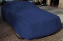 Vollgarage Mikrokontur® Blau mit Spiegeltaschen für Mercedes E-Klasse (W124) Lim., Coupe & Cabrio