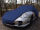 Blue AD-Cover ® Mikrokontur with mirror pockets for Porsche 996 GT2 / GT3