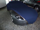 Blue AD-Cover ® Mikrokontur with mirror pockets for Aston Martin DB7