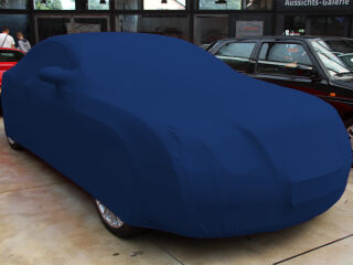 Vollgarage Mikrokontur® Blau mit Spiegeltaschen für Bentley Continental GT & GTC