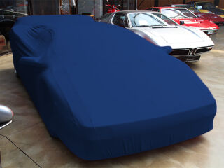 Vollgarage Mikrokontur® Blau mit Spiegeltaschen für Lamborghini Diabolo