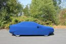 Blue AD-Cover ® Mikrokontur with mirror pockets for Maserati Quattroporte IV