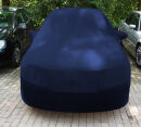 Vollgarage Mikrokontur® Blau mit Spiegeltaschen für Saab 9-3 Limousine & Kombi