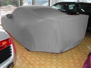 Grey AD-Cover ® Mikrokuntur with mirror pockets for Porsche 996 GT2 / GT3