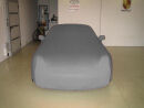 Grey AD-Cover ® Mikrokuntur with mirror pockets for Toyota MR2 (W30) 2000-2005