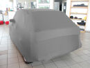 Grey AD-Cover ® Mikrokuntur with mirror pockets for VW Golf I