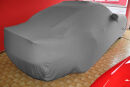 Grey AD-Cover ® Mikrokuntur with mirror pockets for Porsche 997 Turbo