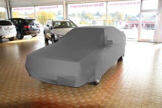 Grey AD-Cover ® Mikrokuntur with mirror pockets for Audi Coupé 81C