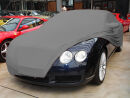 Grey AD-Cover ® Mikrokuntur with mirror pockets for Bentley Continental GT & GTC