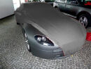 Grey AD-Cover ® Mikrokuntur with mirror pockets for Aston Martin DB7