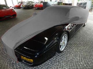 Vollgarage Mikrokontur® Grau mit Spiegeltaschen für Ferrari TR 512
