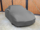 Grey AD-Cover ® Mikrokuntur with mirror pockets for Porsche 996 Turbo
