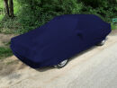 Blue AD-Cover ® Mikrokontur with mirror pockets for Audi 80 B2 1978-1986