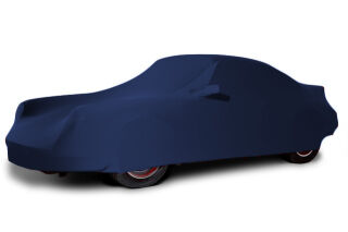 Vollgarage Mikrokontur® Blau mit einer Spiegeltasche für Porsche 911F & 912