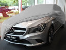 Vollgarage Mikrokontur® Grau für Mercedes CLA mit Spiegeltaschen