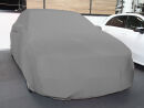 Grey AD-Cover ® Mikrokuntur with mirror pockets for Mercedes A-Klasse W 176