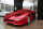 Rote Vollgarage mit Spiegeltaschen für Ferrari F50