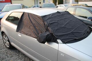 Antifrost Scheibenschutz mit Spiegeltaschen für Audi A3