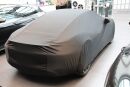 AD Performance Car-Cover Satin Black with mirror pockets for Porsche Cayman 718