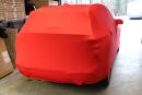 Red AD-Cover ® Mikrokontur with mirror pockets for BMW X3 F25