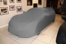 Indoor Car-Cover Mikrokontur® Grau mit Spiegeltaschen für Lotus Exige