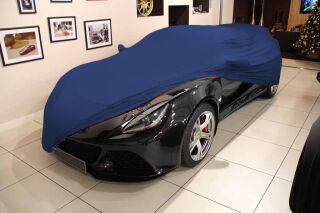 Indoor Car-Cover Vollgarage Mikrokontur® Blau mit...