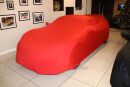 Indoor Car-Cover Mikrokontur® Rot mit Spiegeltaschen...