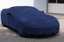 Vollgarage Mikrokontur® Blau mit Spiegeltaschen für Corvette C7